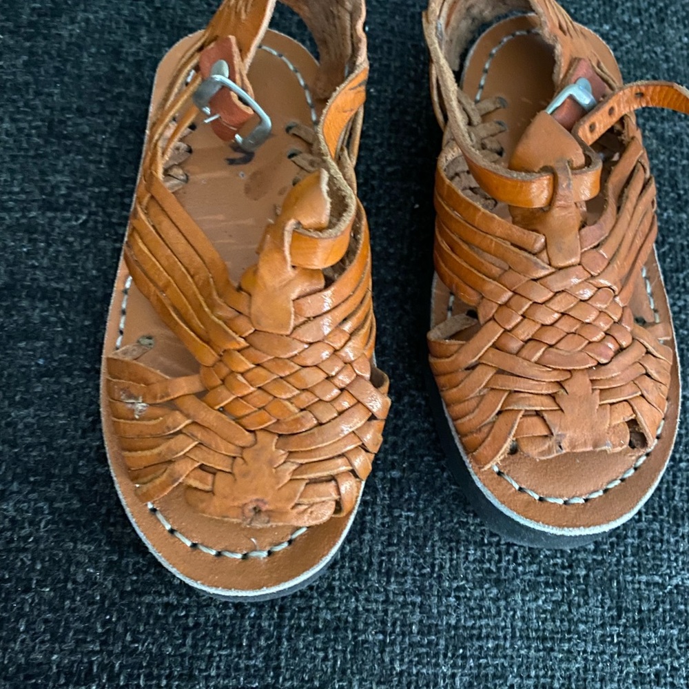 Toddler huaraches sandals authentic from Mexico size 5